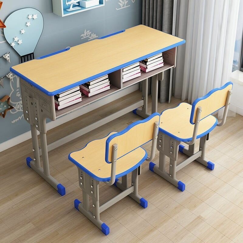 Bureau Enfant Réglable Double