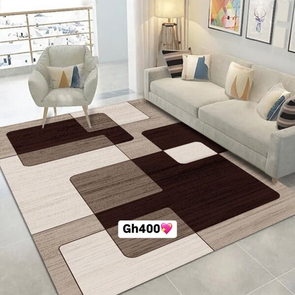 Beautiful and cozy patterned carpet