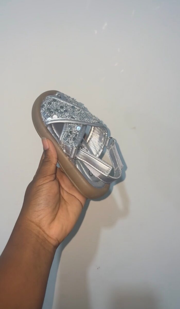 Sandales scintillantes enfants