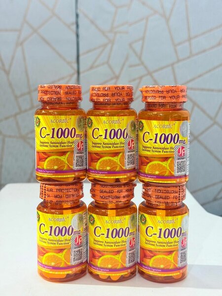 Ascorbic vitamin c pills