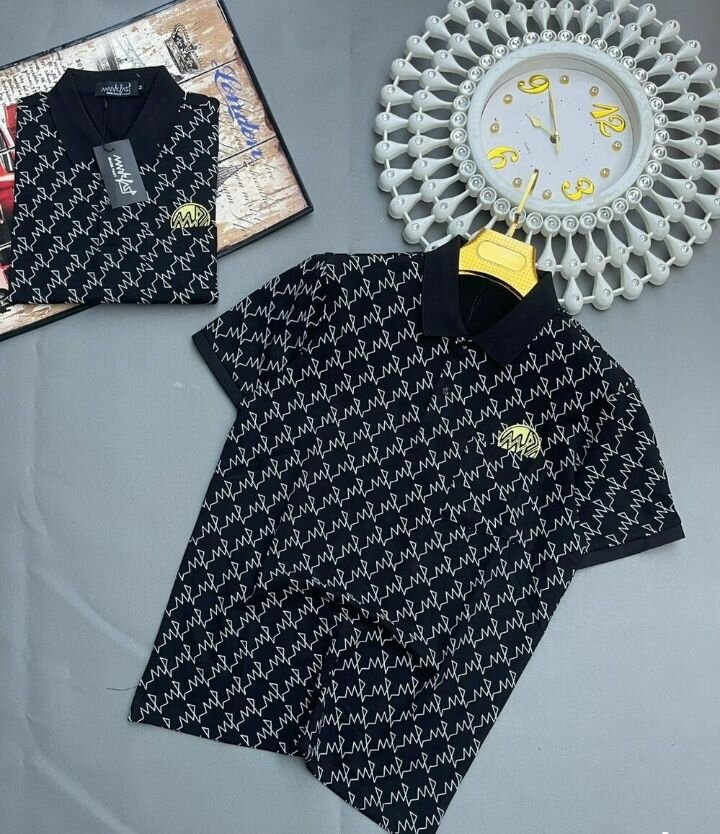 Polo tendance homme imprimé