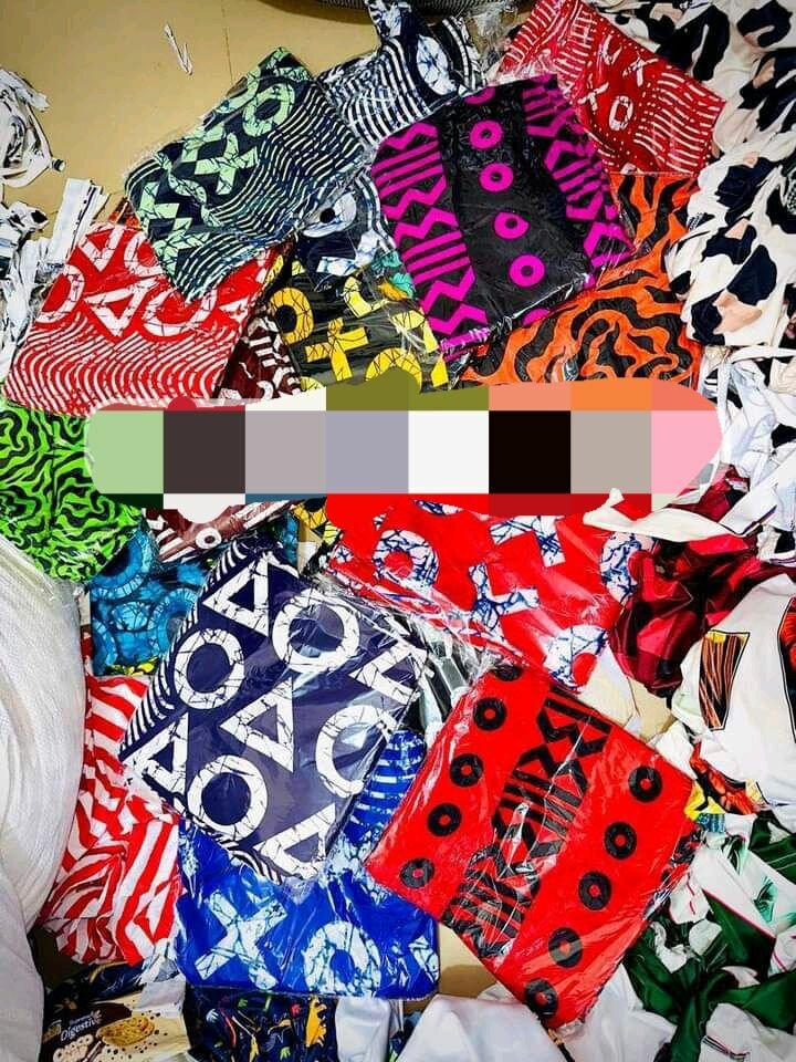 Boubous femme tissu ankara