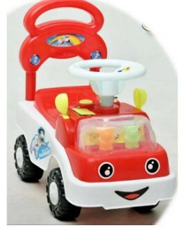 Baby Push car with light & Music Mini Cab Car