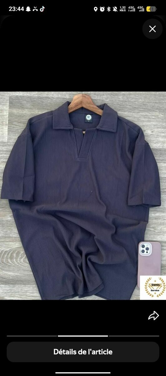 Polo classique en coton