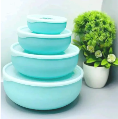 Bowl Set 4 in1 / Splash Bowl Set 4 in1 With Lid