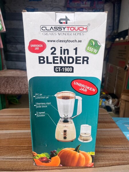 Blender 2 en 1 650W Classy Touch