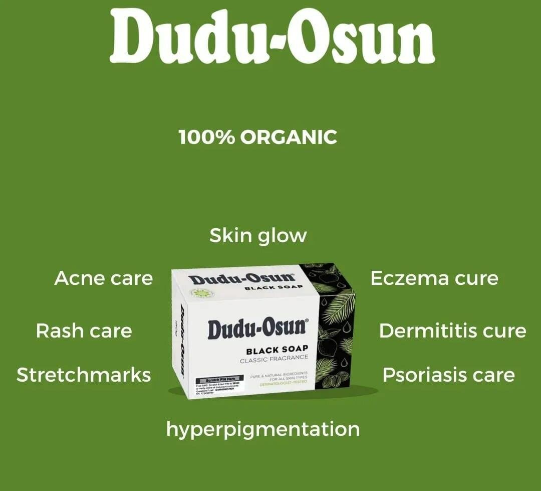 Dudu-Osun Black Soap 6pcs
