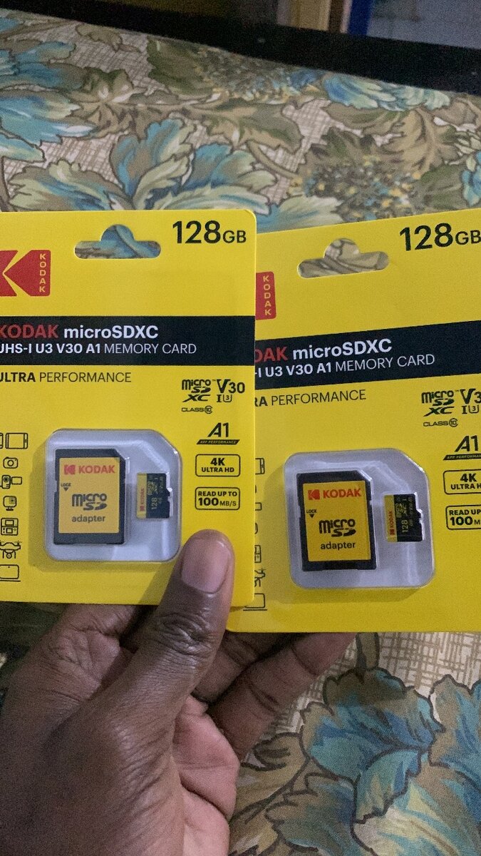 Carte mémoire 128 GB