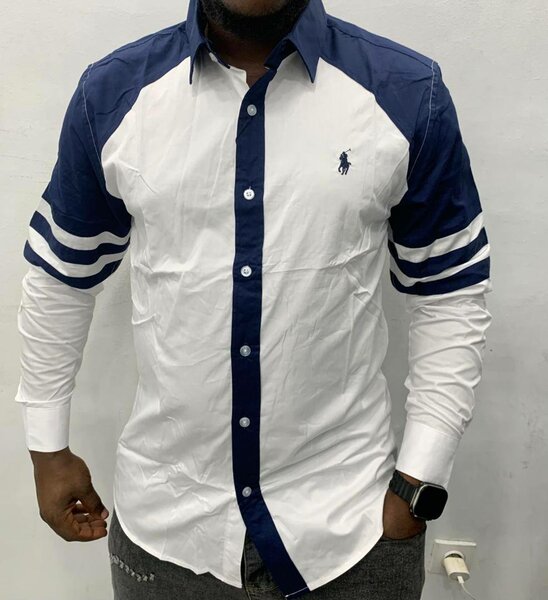 Chemise Homme Bicolore Élégante