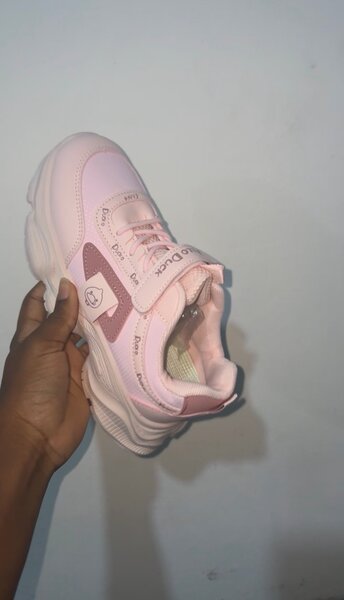 Baskets roses pour femme