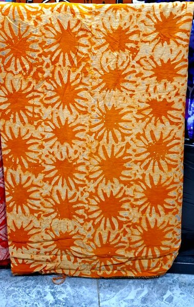 Tissu Batik Vibrant en Coton