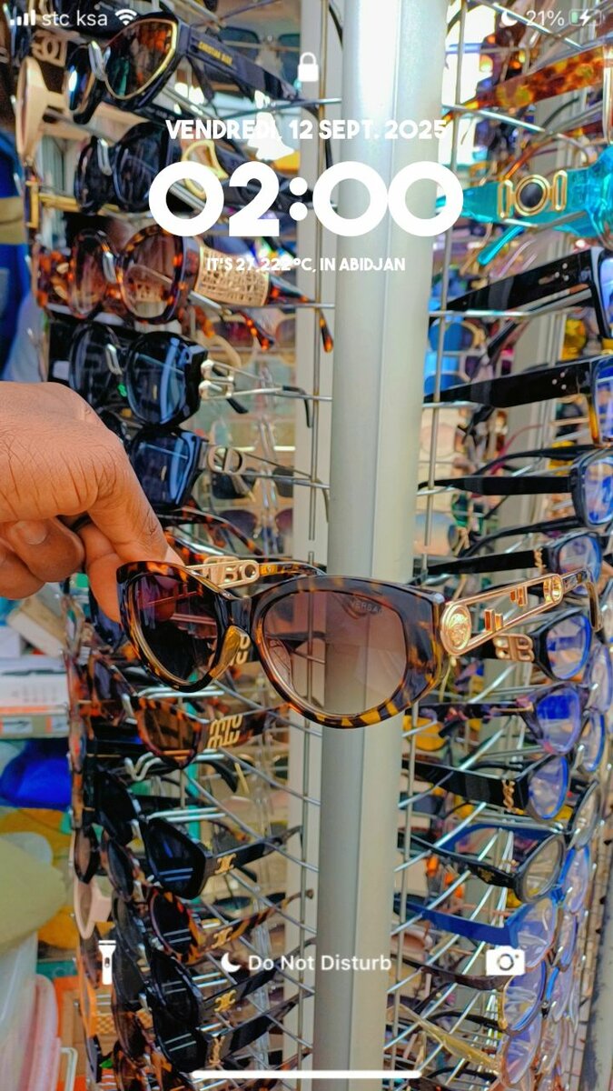 Lunette de soleil tendance