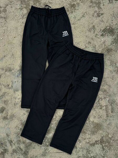 Pantalon de sport noir élégant