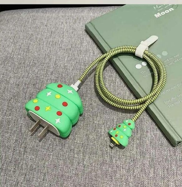 Protège chargeur sapin Noël