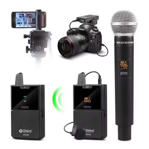 Microphone sans fil DV02