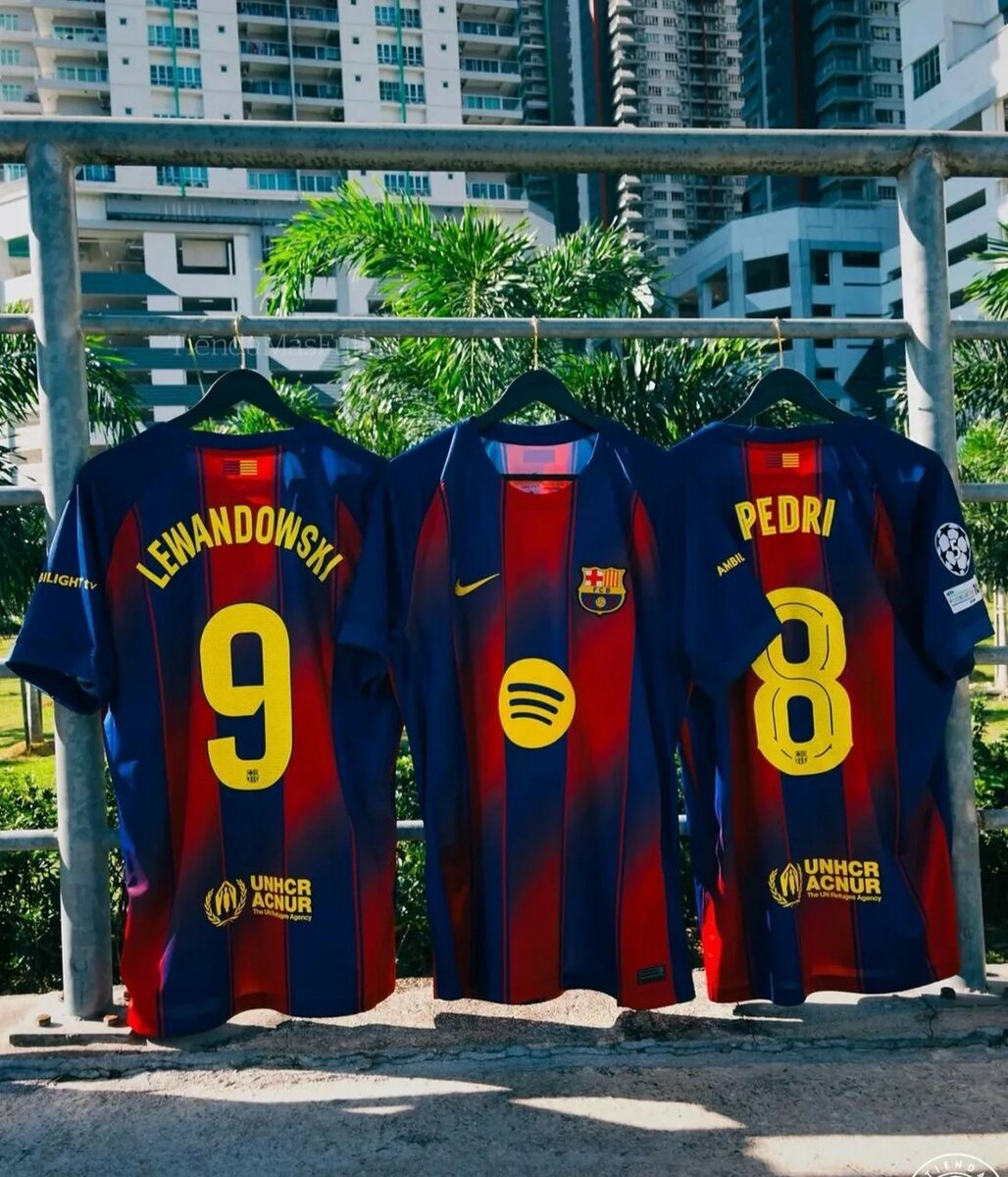 Club Football Jerseys Set