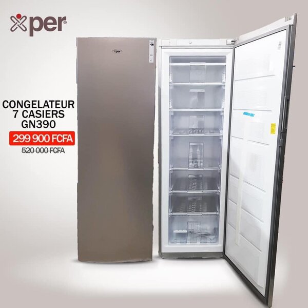 CONGELATEUR 7 CASIERS GN 390