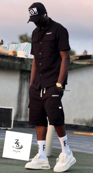 Ensemble décontracté noir