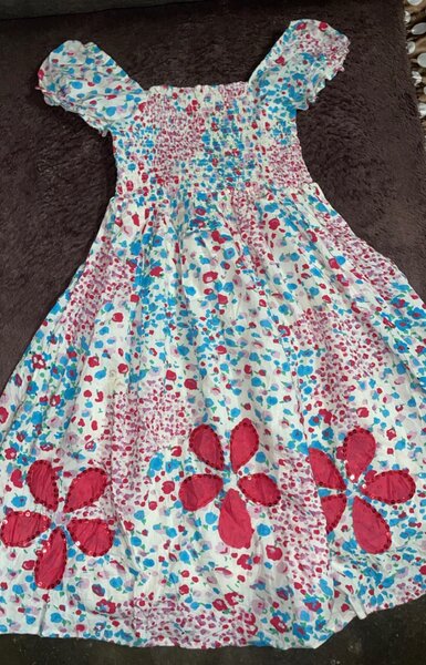 Robe d'été colorée pour filles