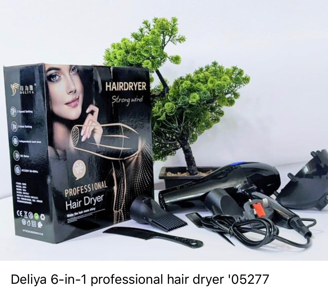 Deliya 6-in-1 professional hair dryer