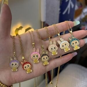 Collier Pendentif Émaillé Enfant