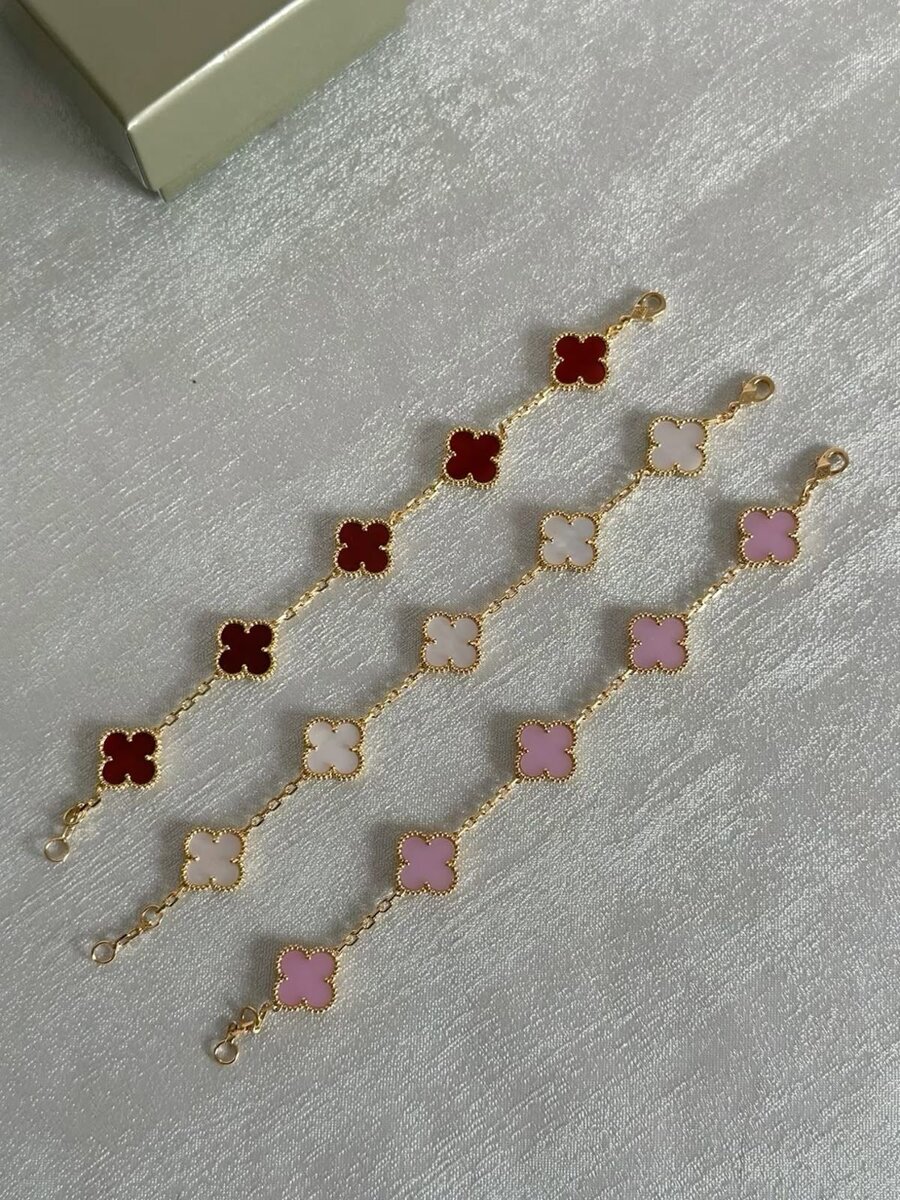 Bracelet trèfle élégant