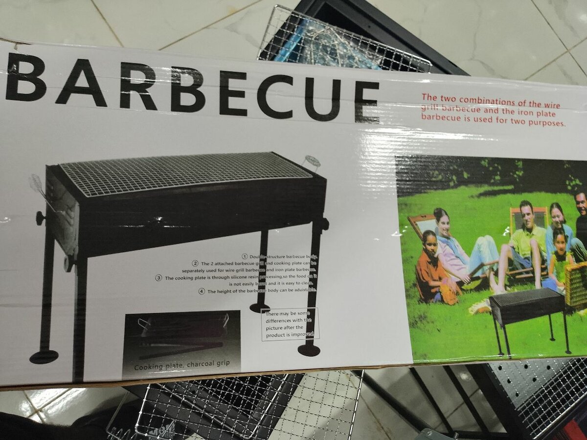 Barbecue à charbon portable