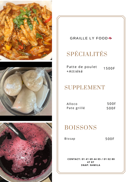 Attiéké frais en sachet