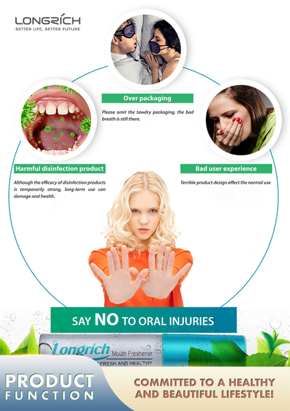 DITES ADIEU A LA MAUVAISE HALEINE AVEC LE SENTEUR DE BOUCHE