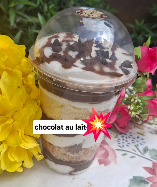 Dessert au Chocolat en Verrine