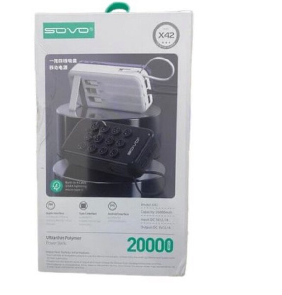 SOVO X42 Power Bank 20000mAh