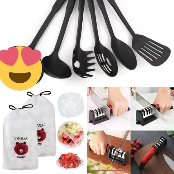 Ensemble d'ustensiles de cuisine