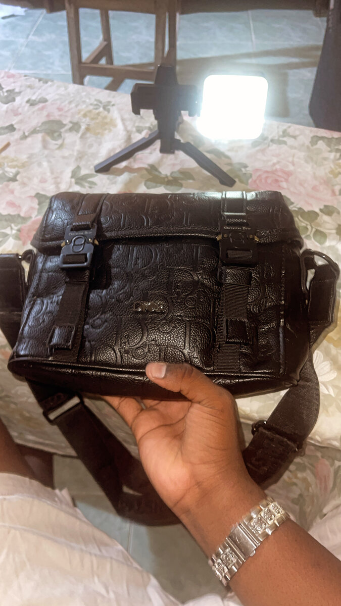 Sac à bandoulière cuir texturé