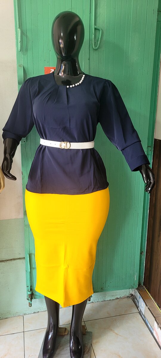 Ensemble 02 Pièces  bicolore