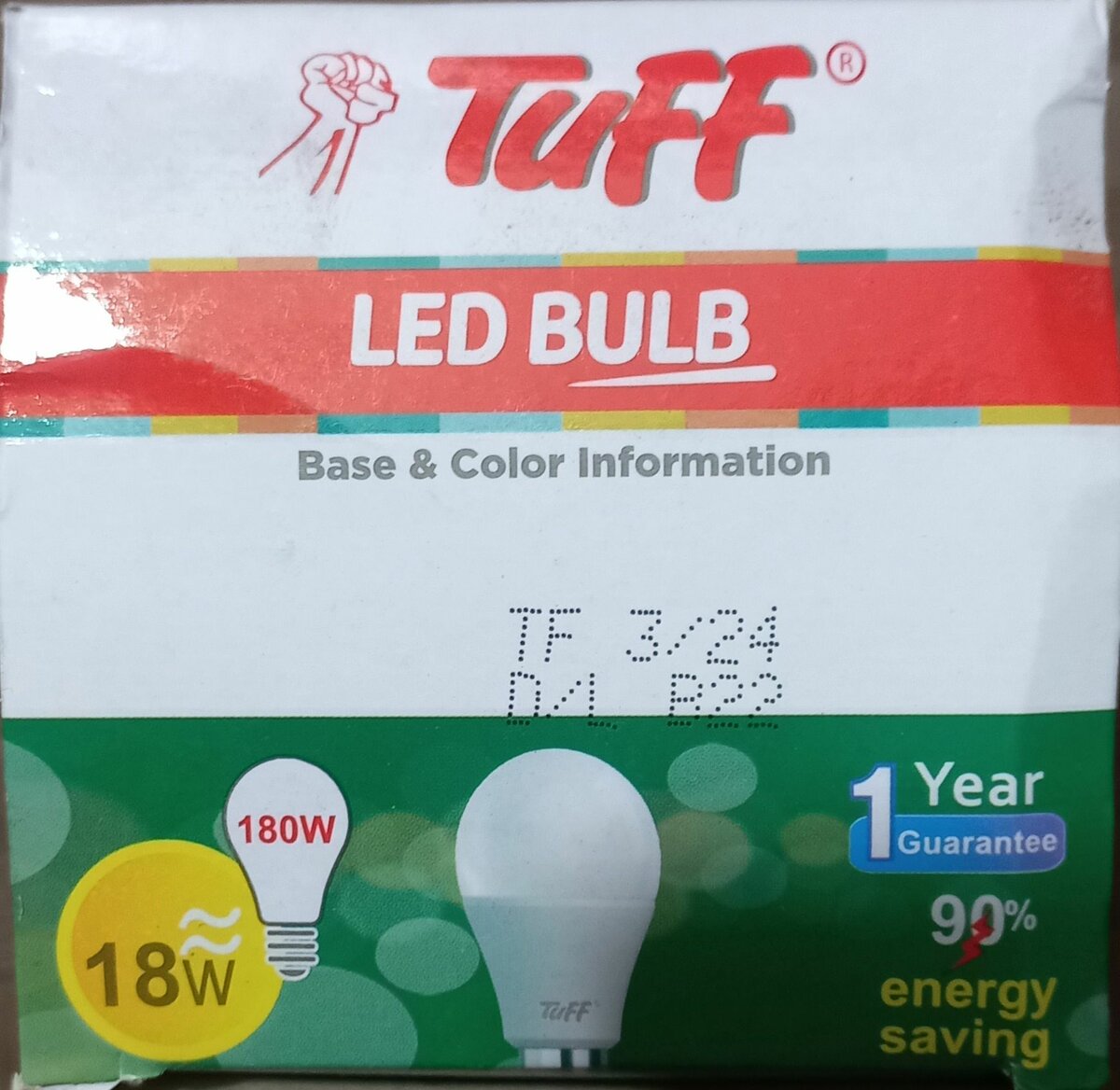Tuff Led bulb 18w