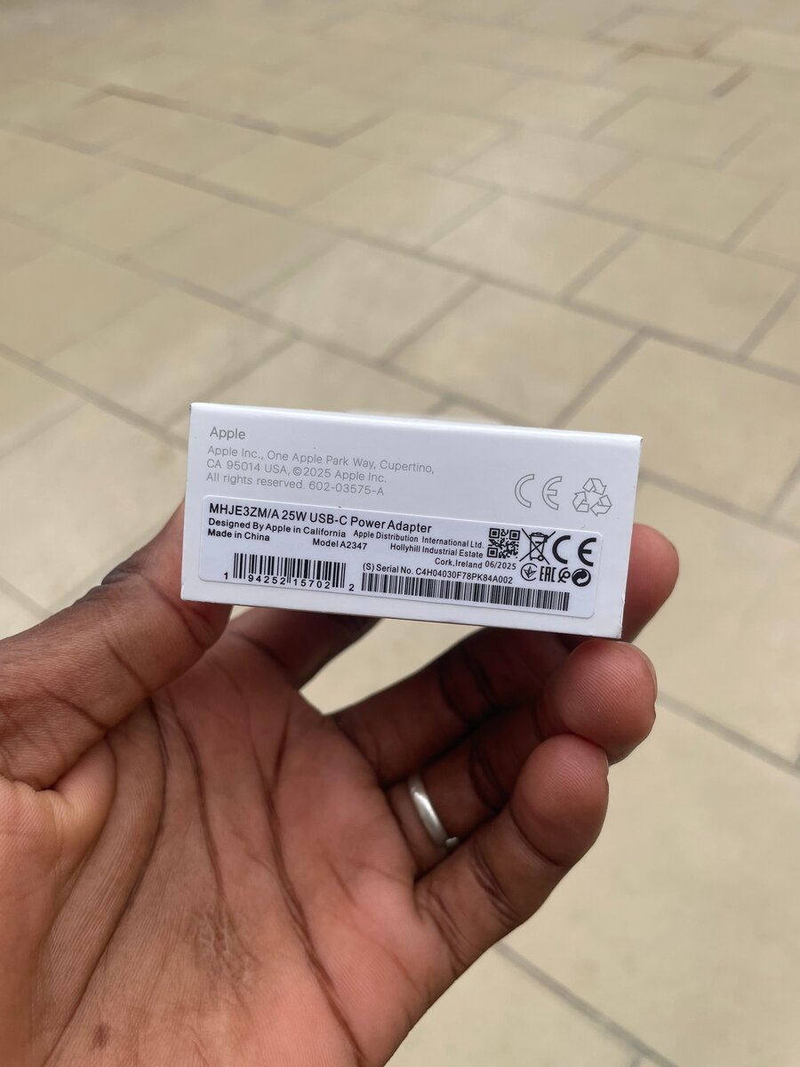 Apple Adaptateur Secteur USB-C 25W