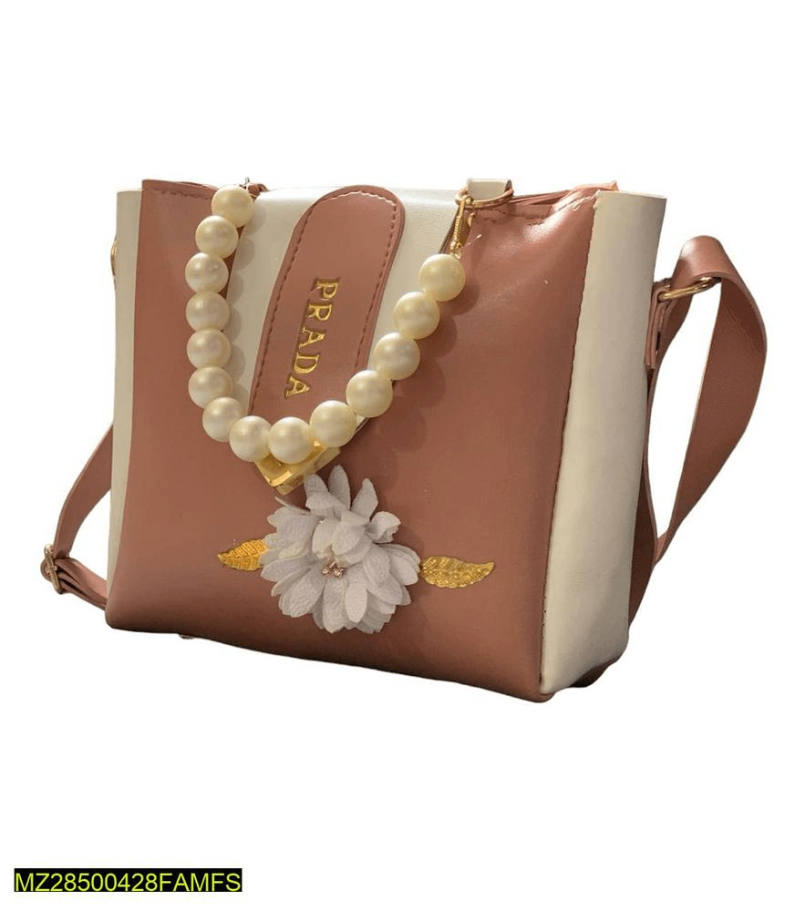 Women's Rexine plain Handbag