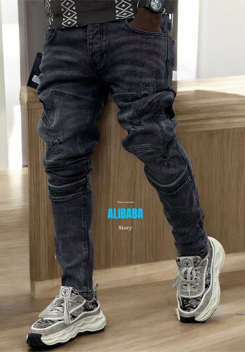 Jean cargo pour homme tendance