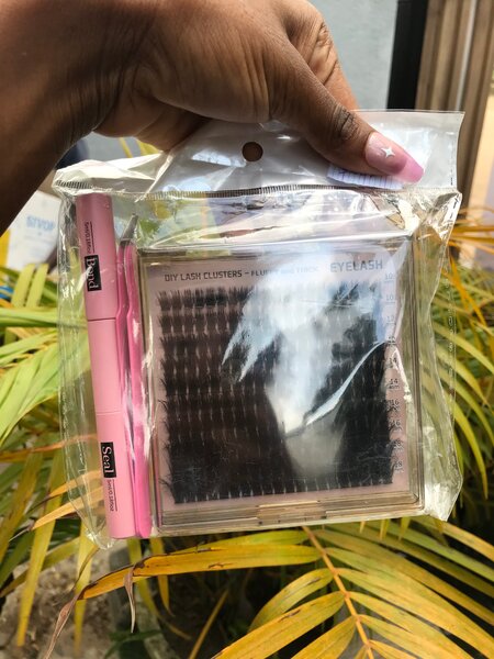 Ensemble de faux cils DIY