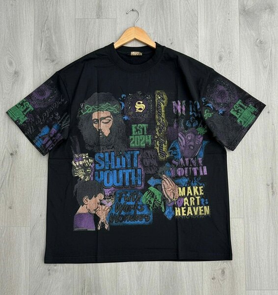 T-shirt streetwear graphique