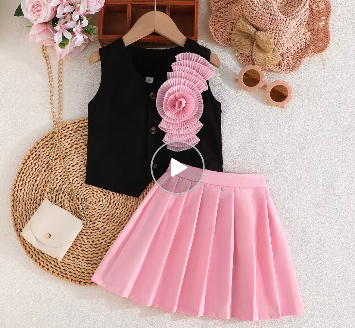 Ensemble Fille Élégante