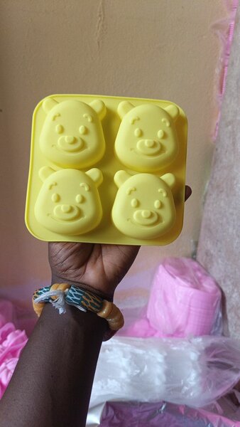 Moule à glaçons ours silicone