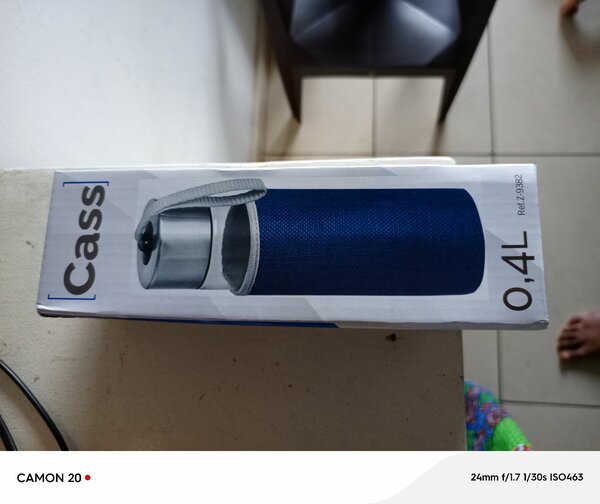 Bouteille en verre 0,4L