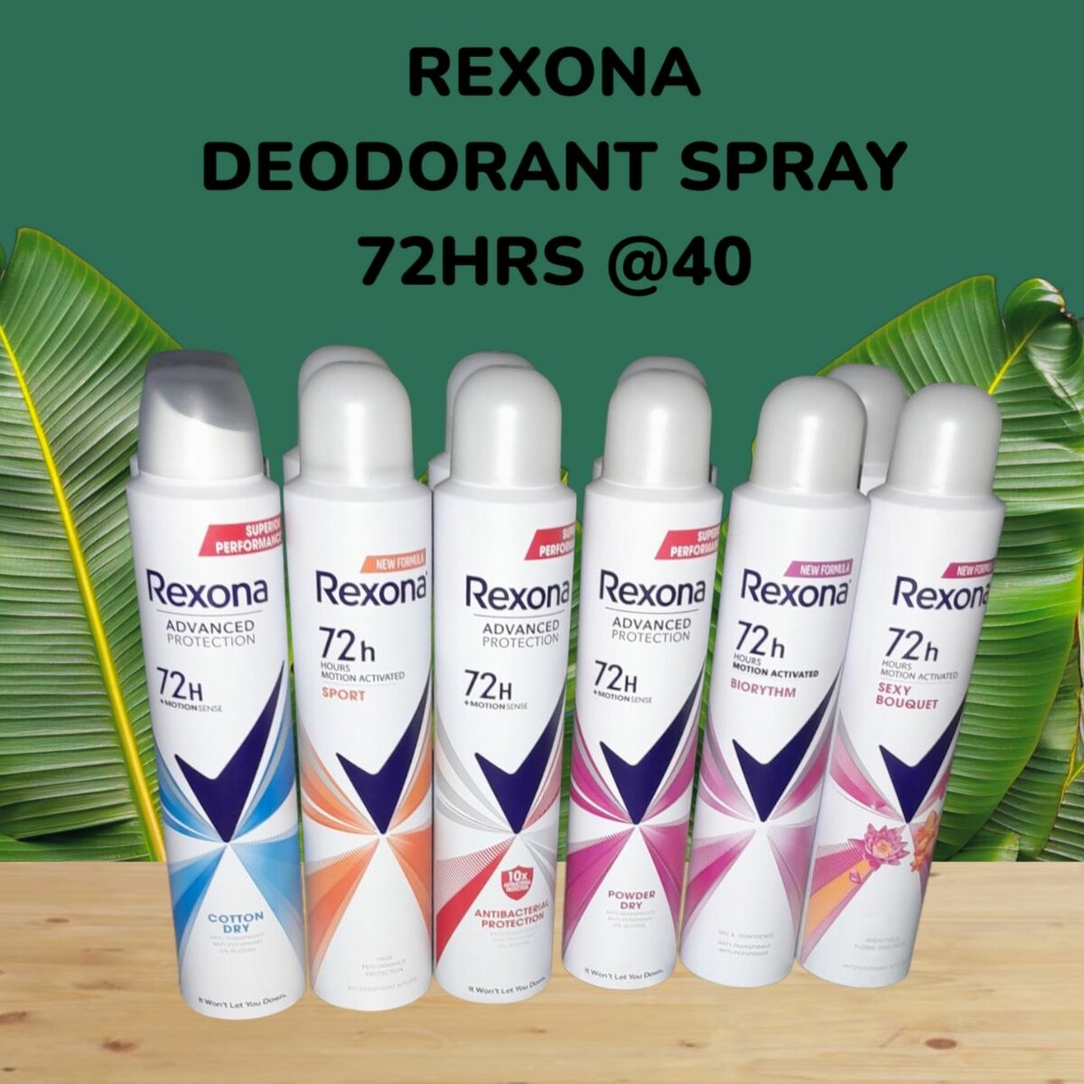 REXONA DEODORANT SPRAY