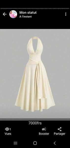 Robe de soirée élégante