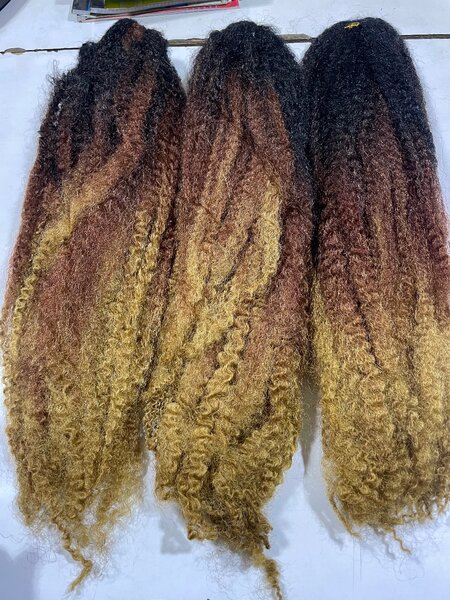Extensions Afro Ombré