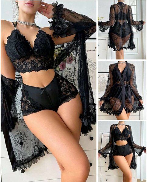 Ensemble lingerie dentelle chic