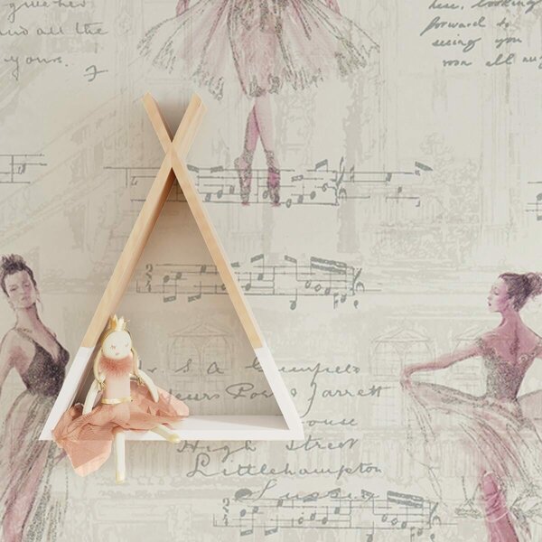 Papier peint danseuse élégante