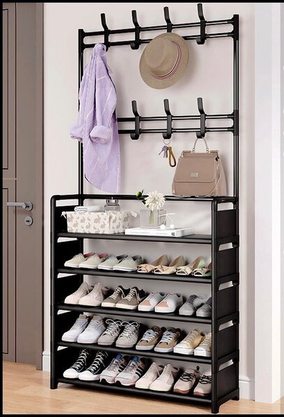 Multipurpose shoe rack