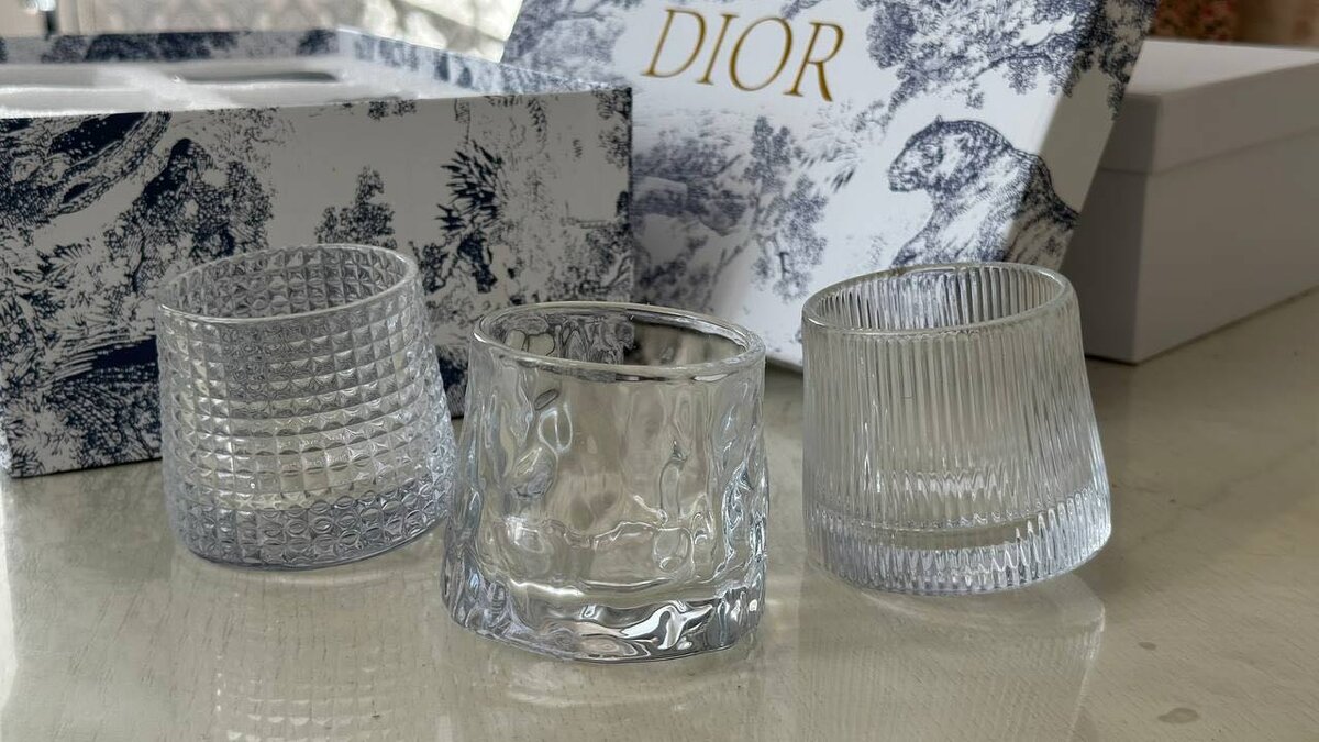 Набор стаканов Dior